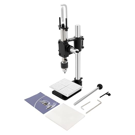Leather Press, Leather Embossing Machine, Manual Press Puncher with PP Plate and Aluminum Plate, for DIY Craft, Punching, Pronging, Stamping Process