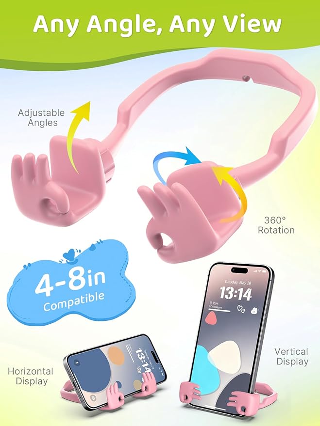 Christmas Stocking Stuffers for Teens Girls Kids Women: Funny Gifts OK Sign Phone Stand Cell Phone Holder for Desk Teenage Adults Wife Mom Daughter Birthday Gifts Unique Cool Gadget Trendy Stuff Ideas