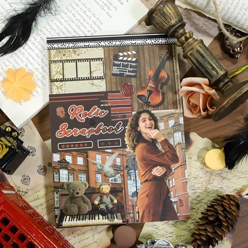 Snycler Sticker Book for Journal 20 Sheets Vintage PET Washi Stickers-2 - Image 2