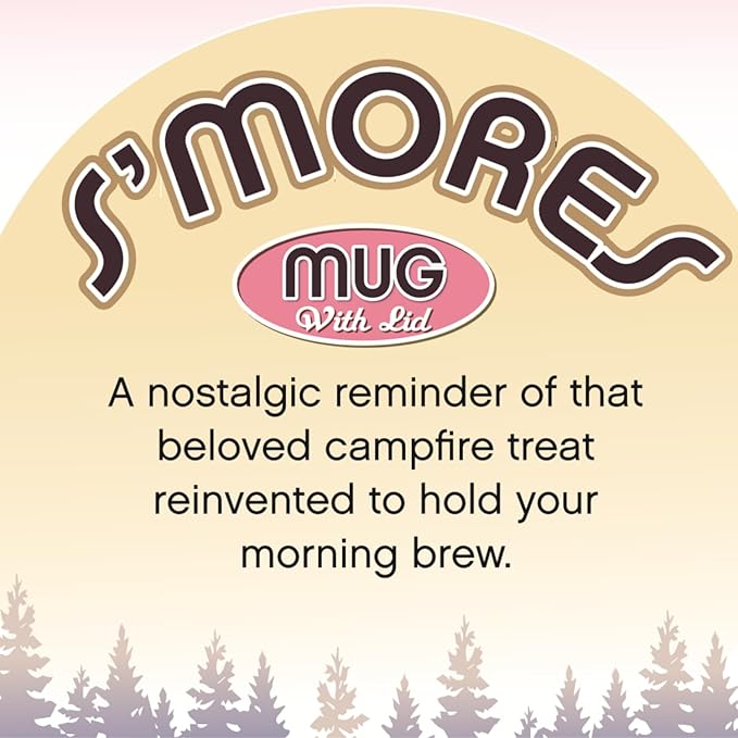 Streamline Imagined 1 X Marshmallow S'more Coffee Mug With Lid