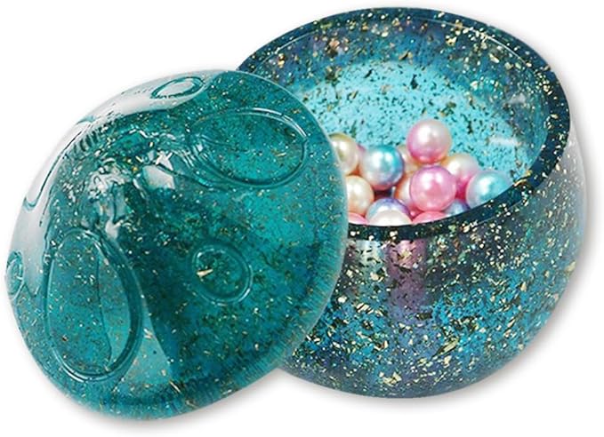 2 Sets Jar Resin Molds Silicone, Mushroom Jars Silicone Molds with Lids for Epoxy Resin Casting for Making Jewelry Storage Boxes, Candy Containers, Home Dressing Table Decoration