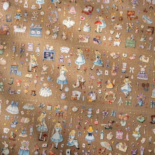 Scrapbook Stickers Book for Journaling,Alice Stickers for Scrapbooking - Image 3