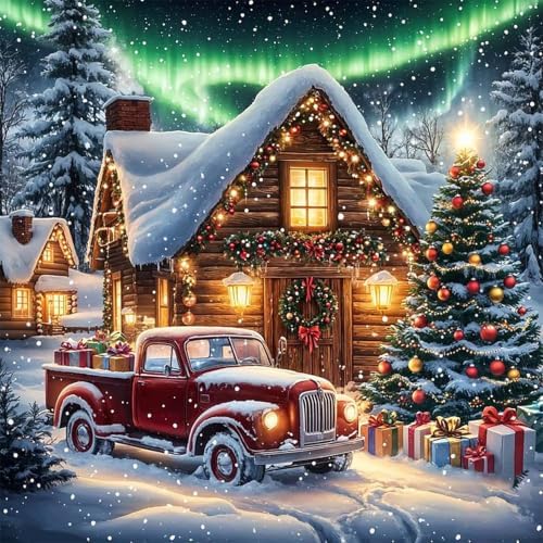 Christmas Diamond Art Kits for Adults, Diamond Art Painting Kits for Adults by croshom