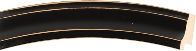 OVALCREST Round Beveled Wall Mirror for Home Decor - Messina Style - Rubbed Black - 27x27 Outside Dimensions