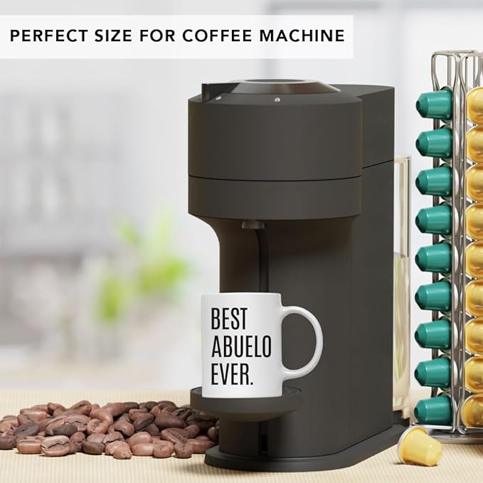 Andaz Press 11oz. Coffee Mug Birthday Gift, Best Abuelo Ever, 1-Pack, Christmas Grandpa Present Ideas Abuelo Mug Abuelito Gifts Abuelo Gifts Regalos Para Abuelo Best Abuelo Cup