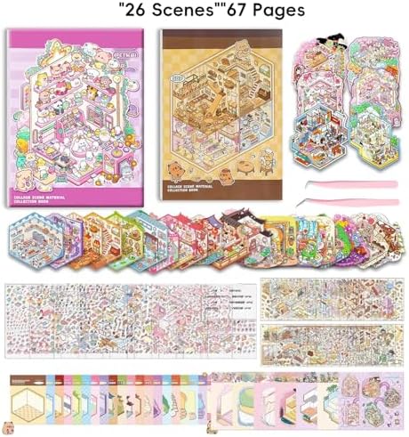 3D Sticker Scene Book 2-Pack - Image 2