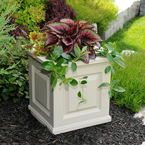 Mayne 5865-C Nantucket Polyethylene Planter, 16" x 16", Clay - Image 2