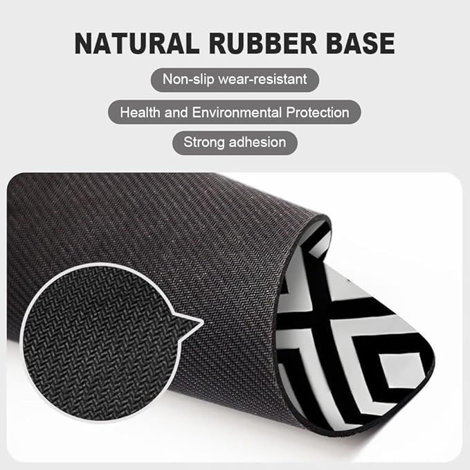 Diamonds Texture Mouse pad, Square Waterproof and Anti Slip Mouse pad for Office laptops
