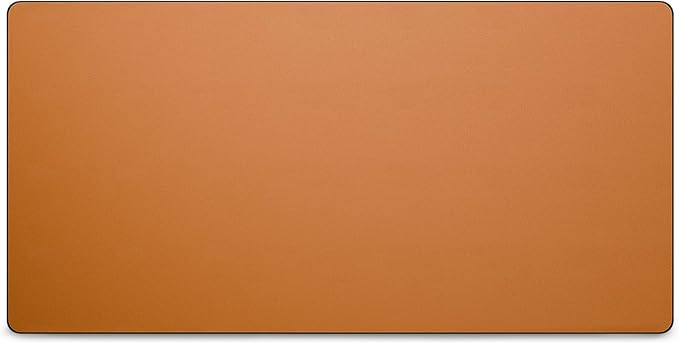 Jotsome Leather Desk Mat, Non-Slip Desk Blotter Pad - Desk Protector for Office, Home, Laptop, and Desktop, Gift for The Holidays or Christmas (Tan, 34" x 17")
