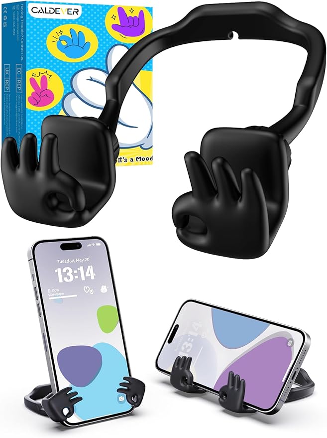 Stocking Stuffers for Teens Boys Mens Gifts: Cell Phone Stand Upgrade Adjustable OK Sign Phone Holder for Desk Kids Adults Teenage Girls Women Birthday Funny Cool Gadgets Ideas Gifts for Christmas