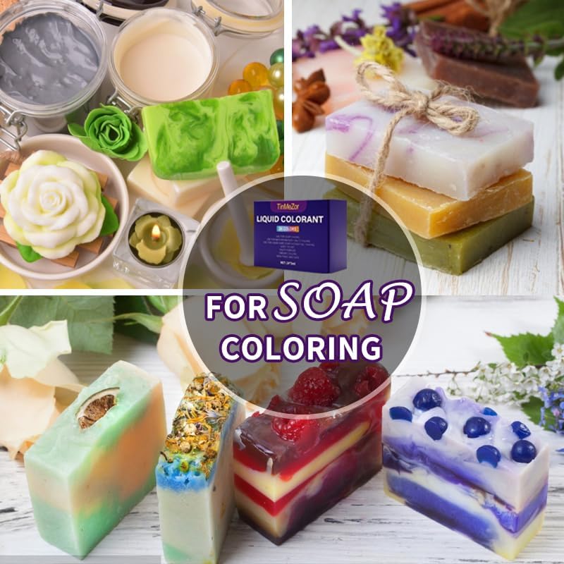 Soap Dye 24 Color,Colorant Kit Soap Colorant,Soap Making - Image 4