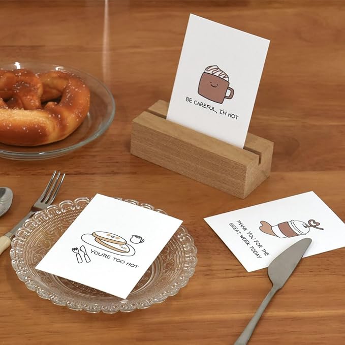 Monolike Day-by-day Card, Ink Jelly Series.2 - Mix 36 Mini Single cards, 36 envelopes, 36 stickers Package