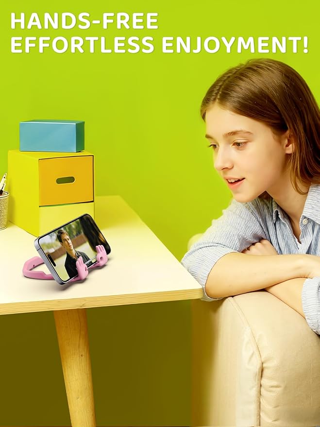 Christmas Stocking Stuffers for Teens Girls Kids Women: Funny Gifts OK Sign Phone Stand Cell Phone Holder for Desk Teenage Adults Wife Mom Daughter Birthday Gifts Unique Cool Gadget Trendy Stuff Ideas
