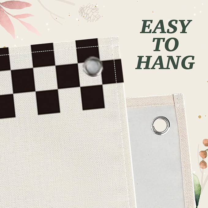 Black and White Checkered Long Live Boyhood Boys Room Playroom Wall Decor Vintage Sports Decor for Nursery Playroom Kids Bedroom Dorm Toddler Decorations 22x28 Inch
