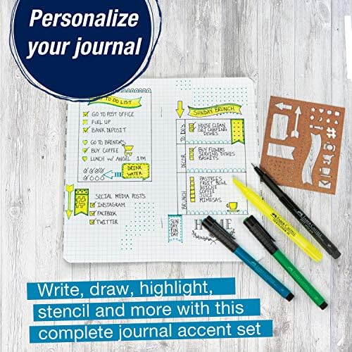 Faber-Castell Pitt Artist Journaling Art - Journal & Planner Accessory Kit, Multi (FC770088) - Image 5