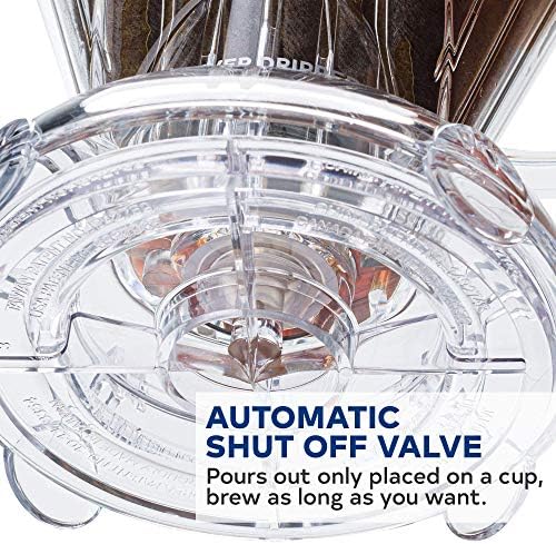 Clever Coffee Dripper | Large 18 oz | Peacock Blue | BPA-Free | 100 Filters - Image 6