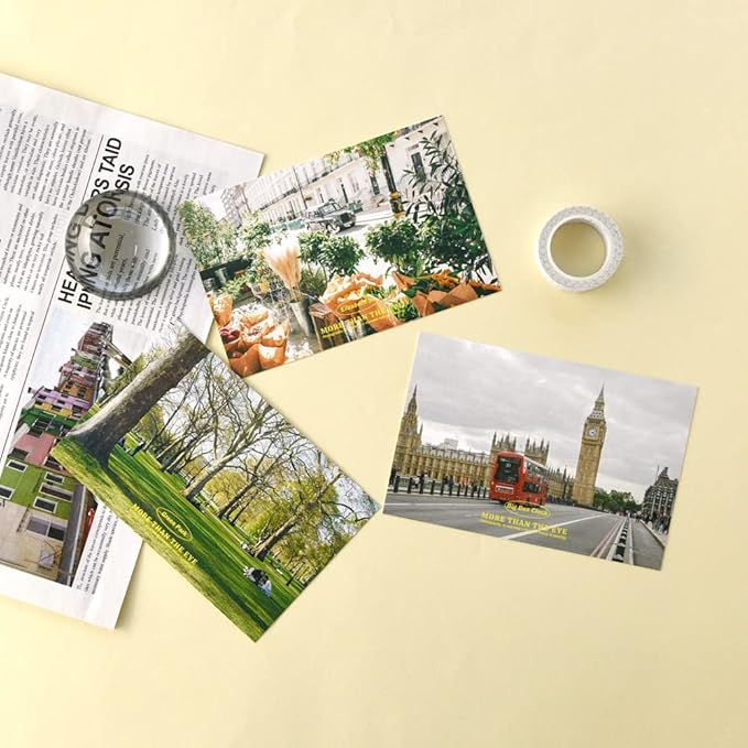 Monolike CAPTURE THE LIFE, LONDON Single card - mix 12 pack