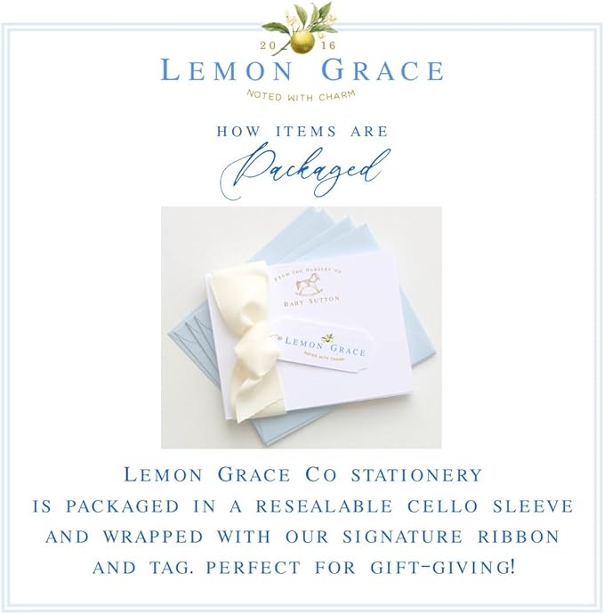 Co Personalized Mens Stationery Set, Professional Stationery Note Cards with Envelopes, Monogrammed Cards with Border and Name, Office Stationary Set for Men, Monogram Note Card, AS-1807