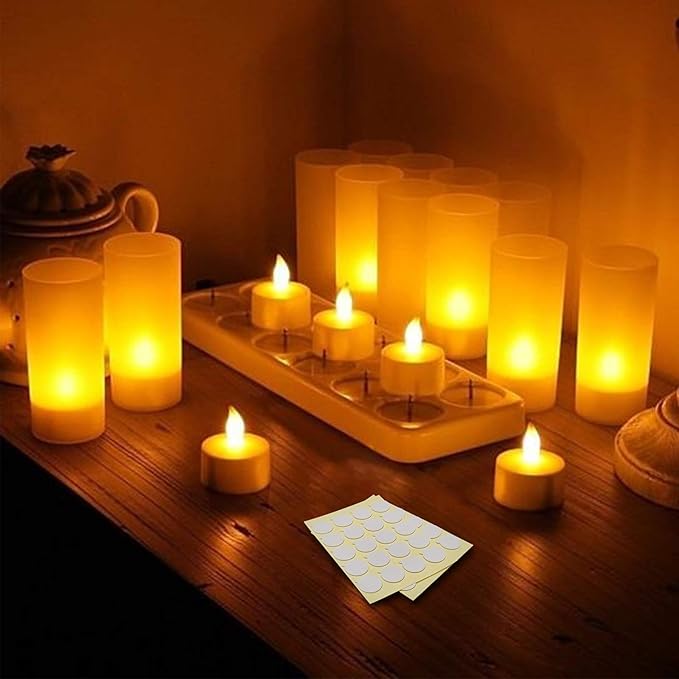 Aubeco 240PCS Candle Making Kit, Candle Wick Stickers, Candle Making Supplies, Double-Sided Stickers with The Little ‘‘Tail’’, Hot Wax Stickers for Candle Making (Pack of 2)