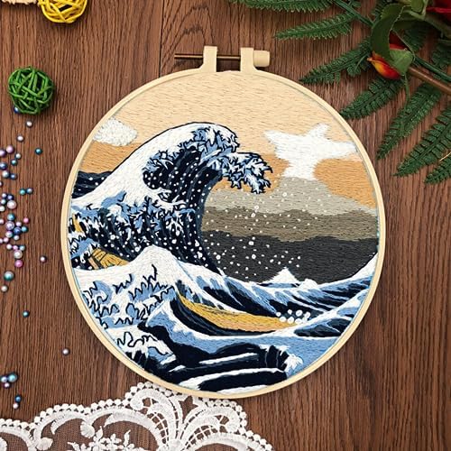 Craft Set for DIY Art Relaxation(Wave Pattern) - Image 3