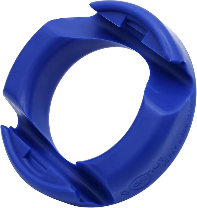 GoDonut – Phone Stand Original – Cell Phone Holder + Tablet Stand Desk Organizer – Compatible with Tablet, iPhone 17 16 15 14 Pro Max, Android & Most Smartphones - Blue