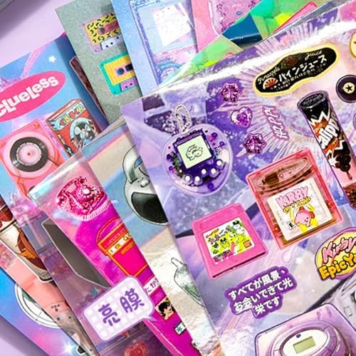 800+ Japanese Sticker Book - Vintage Aesthetic Stickers for Journaling, Scrapbooking | Glossy, Matte, Frosted Textures | Adult Craft Gift-Prayer Board Supplies-Vision Board Supplies - Image 5