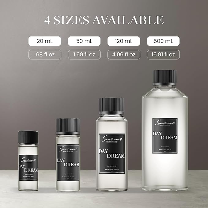 Scentiment Diffuser Oil - Mallorca Nights |Aromatherapy Home Fragrance | Inspired by Meliá Hotel® | Luxurious Scent with Notes of Bergamot, Jasmine, Rose (50ml)