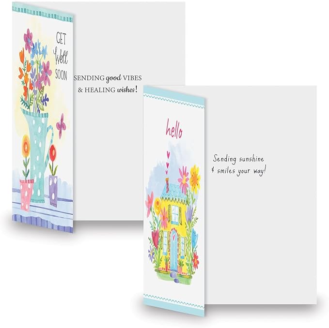Current Savor the Moments All Occasion Value Pack - 20 Cards With Envelopes, Celebration, Get Well, Sympathy, Birthday, Anniversary & Thinking of You Variety, Large 5" x 7" Assortment, 10 Design Set