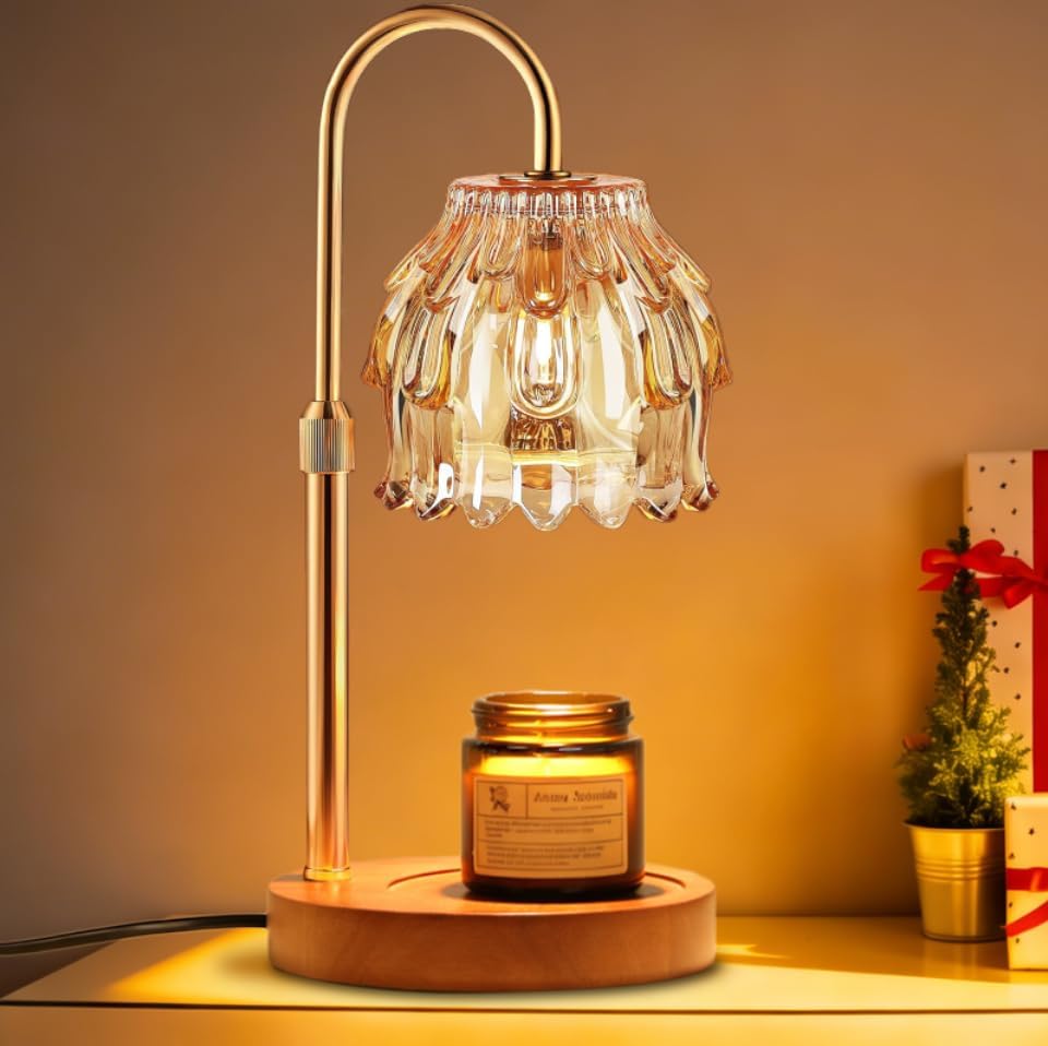 Candle Warmer Lamp with Timer Dimmable Home Decor Birthday Gifts for Women by BRIGHTSHOW