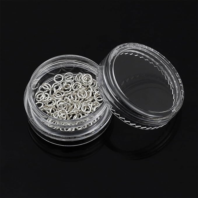 925 Sterling Silver Jump Rings 0.6x3.5mm 100pcs for Jewelry Making Findings