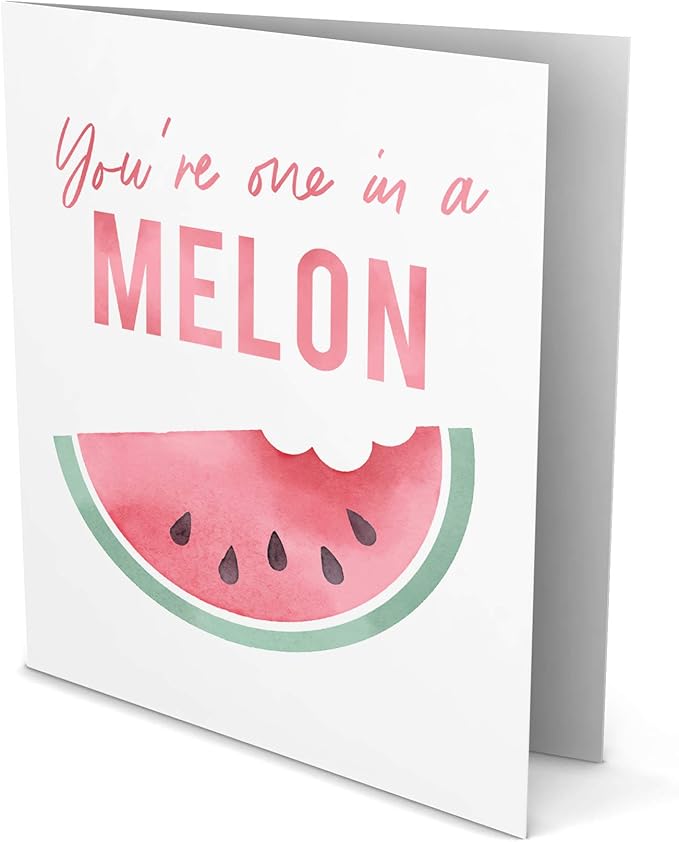 Happy Fruit Greeting Cards (12 Cards and Blank Envelopes)