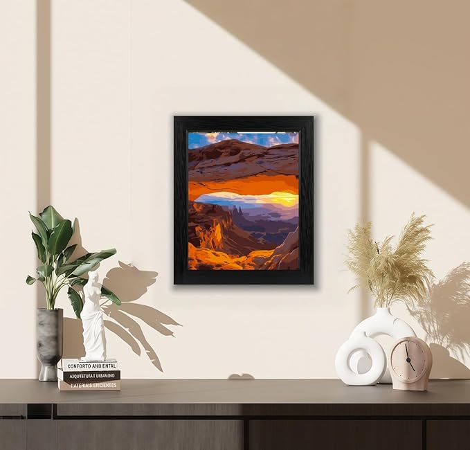 Paint by Numbers Kit for Adults, Desert Canyon Landscape Adult Paint by Number Kits On Canvas, DIY Acrylic Oil Number Painting Kits for Beginners, Color by Number Adult for Home Wall Decor 16x20Inch