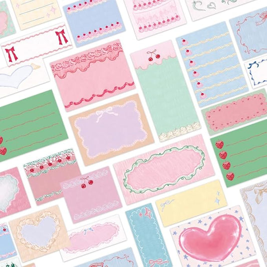 Monolike Dear Sweet Sticker Pack (102Pcs) - Variety Pack, Journal, Scrapbook, Fancy Sticker, Paper