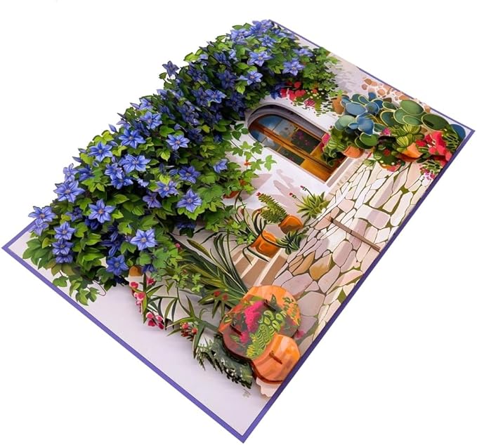3D Flower Card F65