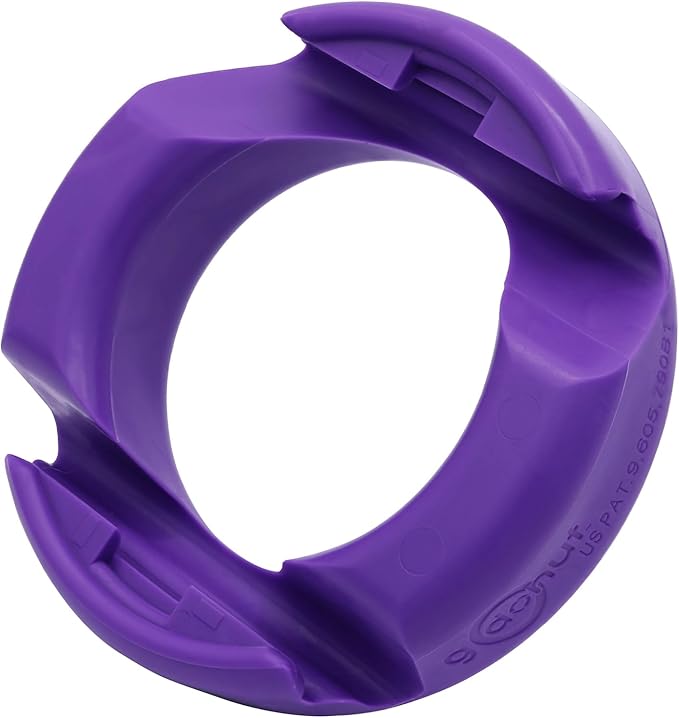 GoDonut – Phone Stand Original – Cell Phone Holder + Tablet Stand Desk Organizer – Compatible with Tablet, iPhone 17 16 15 14 Pro Max, Android & Most Smartphones - Purple
