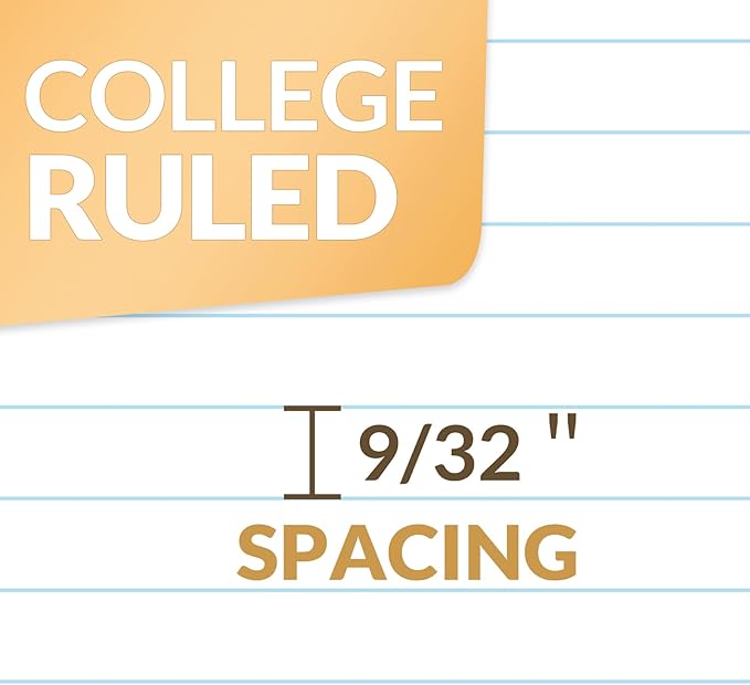 SUNEE Spiral Notebooks, 3 Pack, 1-Subject, College Ruled Paper, 8" x 10-1/2", 70 Sheets per Notebook, Assorted Aesthetic Colors Spiral Notebooks for School