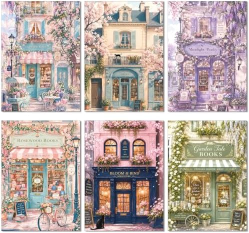 Aesthetic Bookstore Diamond Art Kits for Adults, DIY Diamond Painting Kits by CRASHOT