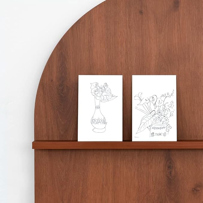 Monolike Henri Matisse Drawing Single card - mix 36 pack, It consists of 36 famous paintings by Henri Matisse.