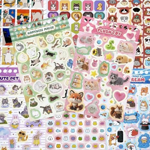 Stickers Book for Scrapbook Sppulies,700+ Kawaii Stickers for Journaling - Image 3
