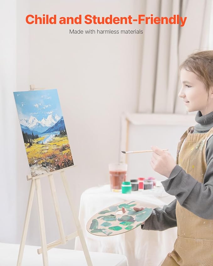 VEVOR Canvas Boards for Painting, 8 x 10 Inch White Canvases for Painting, 40 Pack Painting Canvas Panels for Sketching, Acrylic and Oil Painting, Watercolor, Paint Canvas for Kids and Professionals