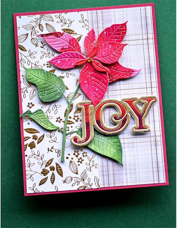DzIxY Patchwork Tree Branches Leaves Flowers Metal Cutting Dies for Card Making Kit Embossing Paper Die Cuts Set Scrapbook Stencils Supplies Machine Templates