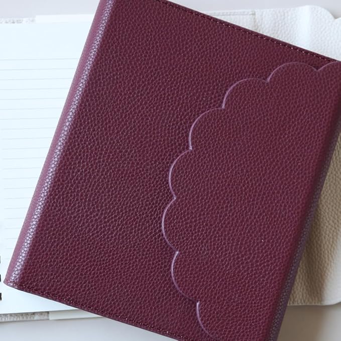 Graphique Vegan Leather Wrap Journal Luxe Collection, Hardcover Diary Notebook for Writing, 160 Lined Pages, 7” x 8.75”, Taupe