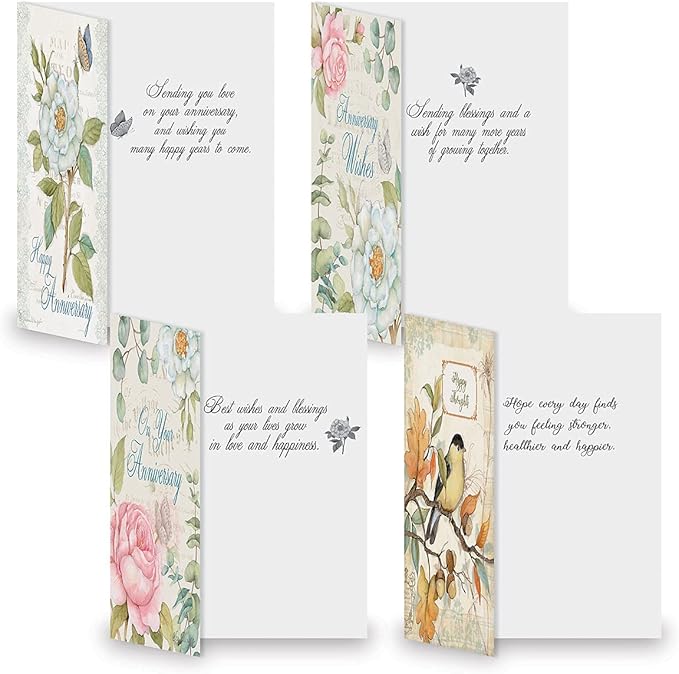 Current Susan Winget Studio All Occasion Value Pack With Seals - 40 Cards & Envelopes, Celebration, Get Well, Sympathy, Birthday, Holiday, & Greeting Variety, Large 5" x 7" Assortment, 20 Design Set
