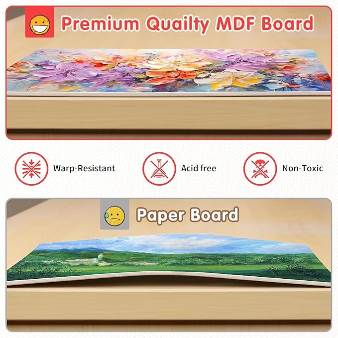 FIXSMITH Canvas Boards for Painting 12x16 Inch, Super Value 14 Pack Paint Canvases, White Blank Canvas Panels, 100% Cotton Primed Canvas Boards for Painting Art Supplies