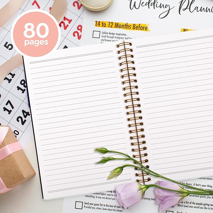 VONTP Coquette Pink Bow Dog Spiral Notebook, Dog Mom Lovers Owner Gifts for Women Journal, Pet Lover Gifts, Preppy Puppy Paws College Ruled Notebook Journal for Writing, 5.5x8.3