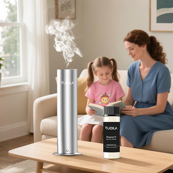 Hotel Bergamot Essential Oil 20ML Sampler Waterless Scent Oil for Cold Air Diffusers, Luxury Aroma Fragrance Oils for Home, Spa&Office-Long Lasting Aromatic Oils