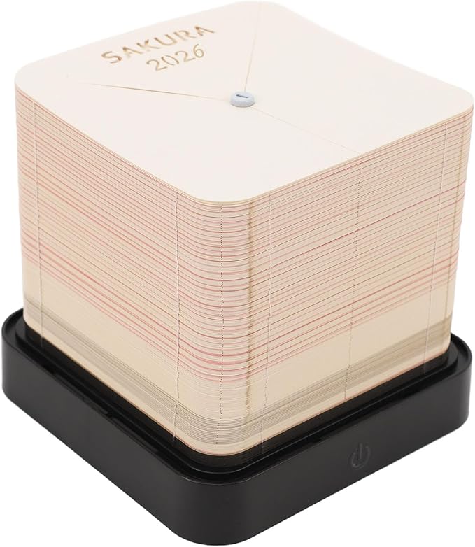 Aramox 3D Memo Pad, Paper Carving Notepad with LED Light, Unique Desktop Decoration for Home Office and Special Occasions (Pink)
