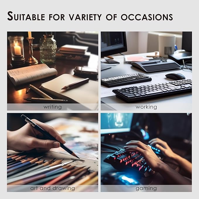 Cork Desk Mat - Dual-Sided Desk Pad for Office and Home - Desk Organization and Accessories - Ideal for Large Mouse Pad and Desk Mats on Top of Desks(Beige,31.5"x 15.7")