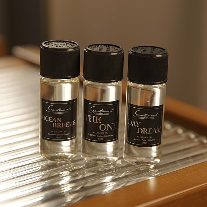 Scentiment Diffuser Oil - Fresh Linen | Aromatherapy Home Fragrance | Luxurious Scent with Notes of Lime, Cotton Blossom, Musk 50ml