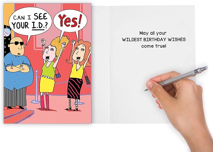 Birthday Card for Women, Funny Birthday Cards, gifts for Women, Friend, Bestie, Sister, Mom, Grandmother, all the girls celebrating birthdays!
